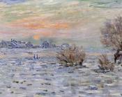 克劳德 莫奈 : Winter on the Seine, Lavacourt